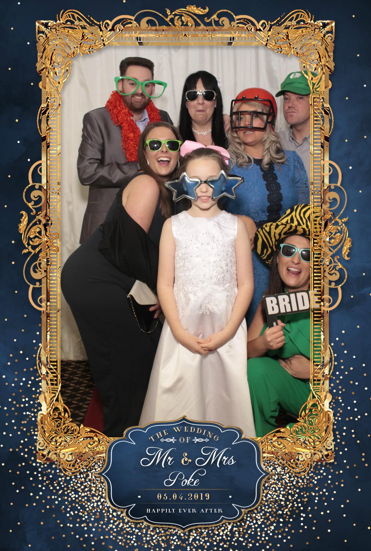Mr & Mrs Poke | View more photos from the event at gallery.myphotoboothexperience.co.uk/u/MyPhotoBoothExperienceLtd/Mr-Mrs-Poke
